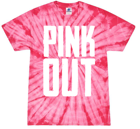 PINK OUT Tie-dye Tee