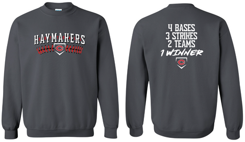 Haymaker Softball Gildan Crewneck Sweatshirt