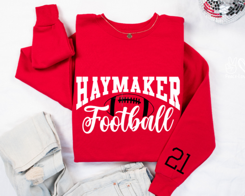 Haymaker Football Crewneck