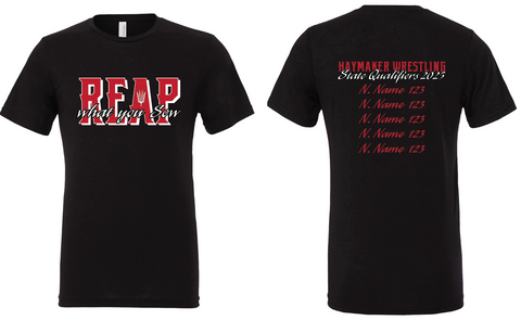 State Wrestling Bella Canvas Tee