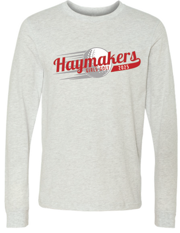 Haymaker Girls Golf Bella Canvas Long Sleeve Tee