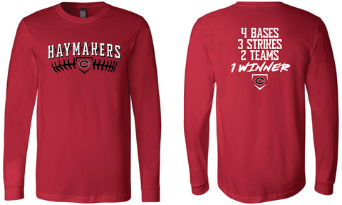 Haymaker Softball Bella Canvas Long Sleeve Tee