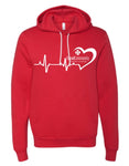 CCHS Red Bella Canvas Hoodie