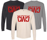 CWC Logo Long Sleeve Comfort Colors Tee