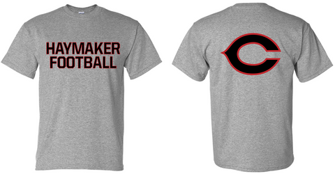 Haymaker Football Gildan Tee
