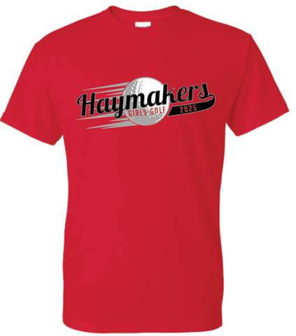 Haymaker Girls Golf Gildan Tee