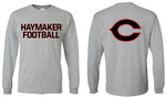 Haymaker Football Gildan Long Sleeve Tee