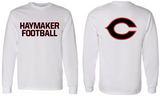 Haymaker Football Gildan Long Sleeve Tee