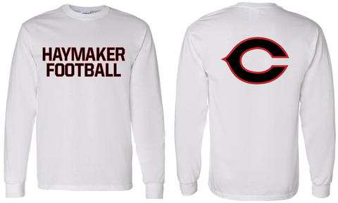 Haymaker Football Gildan Long Sleeve Tee