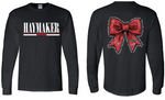 State Cheer Bow Gildan Long Sleeve Tee