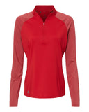 Girls Golf Adidas Women's Quarter Zip