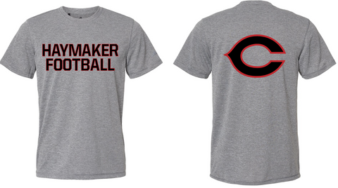 Haymaker Football Adidas Tee