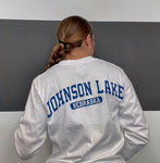 Johnson Lake White Longsleeve
