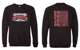 State Youth Wrestling Bella Canvas Crewneck Sweatshirt