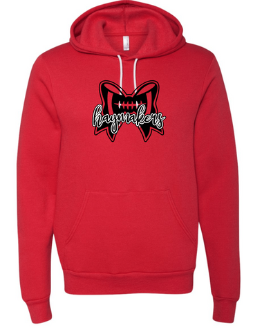 BELLA + CANVAS Haymakers Bow Hoodie