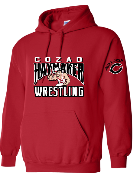 Haymaker Wrestling Hoodie – Double L Embroidery