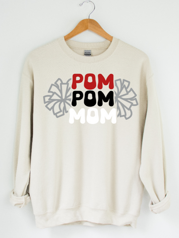 Pom Pom Mom Crewneck