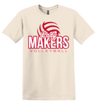 Lady Maker Volleyball- Sand Tee