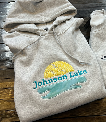 Johnson Lake Hoodie Applique