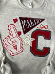 Makers Applique Sweatshirt
