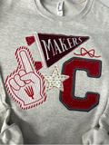 Makers Applique Sweatshirt