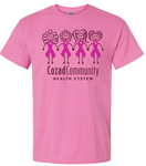 CCHS Girls Tee - White/Pink/Black