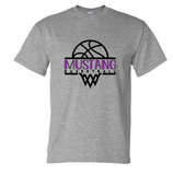 Mustang Basketball Tee