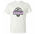 Mustang Basketball Tee