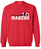 Cozad Maker Grey or Red Crewneck