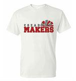 Cozad Makers Black or White Tee