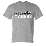 Cozad Makers Grey or Red Tee